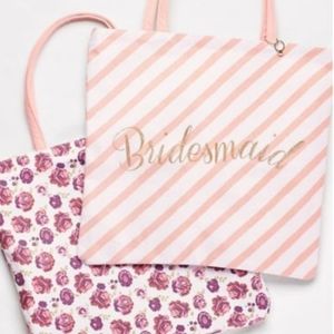 New Reversible Bridesmaid Tote Bag